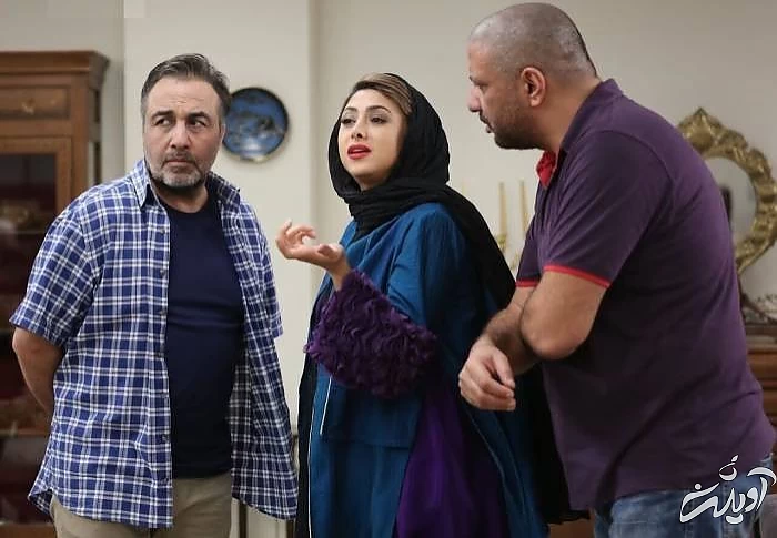 آزاده صمدی و رضا عطاران